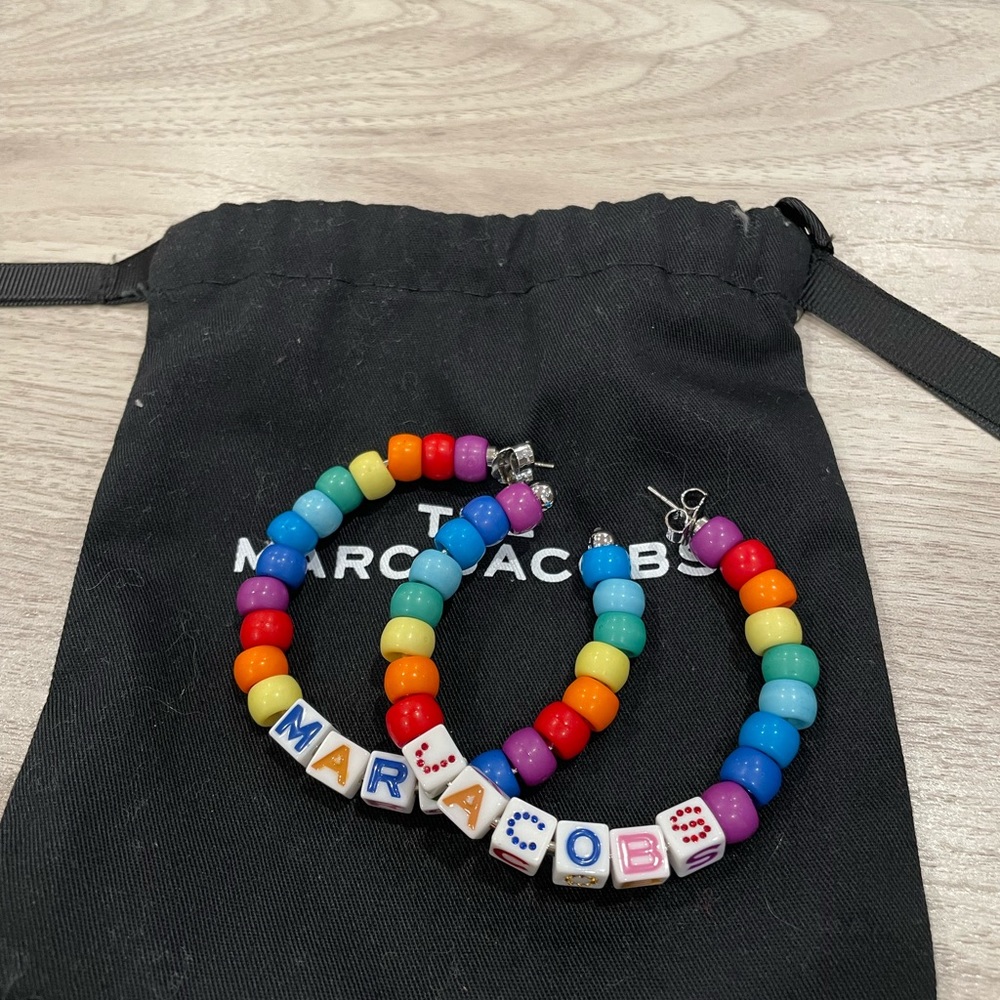 Marc Jacob Hoop Earrings.